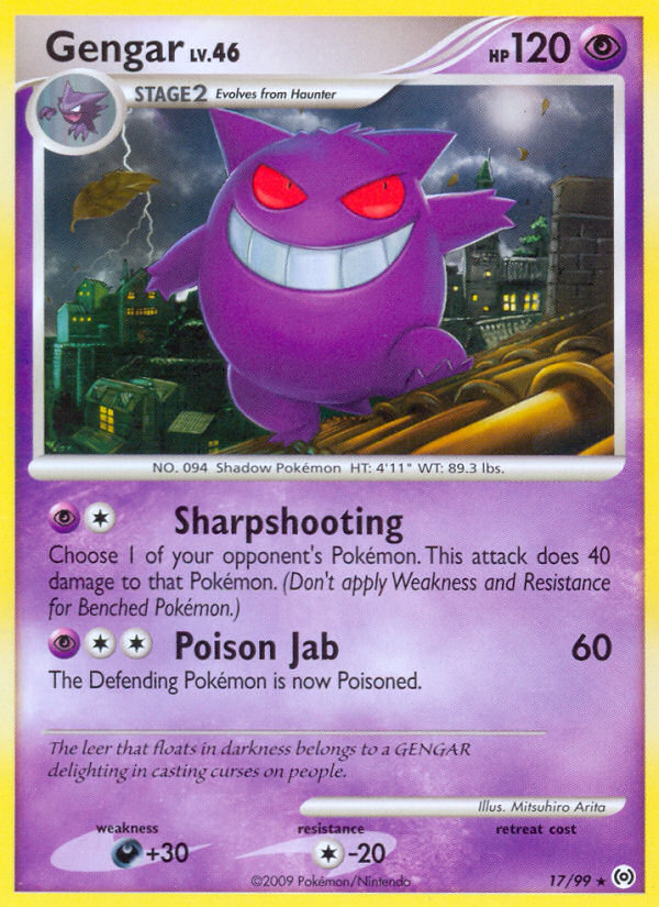 Gengar — illustrated card