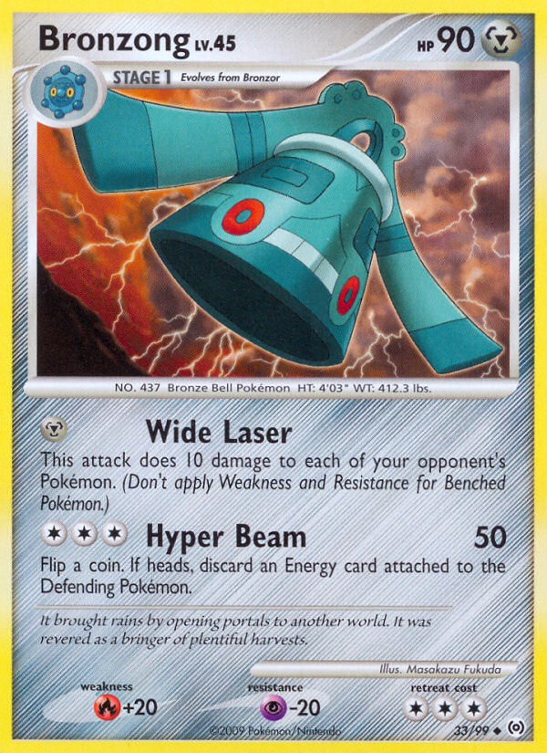 Bronzong — illustrated card