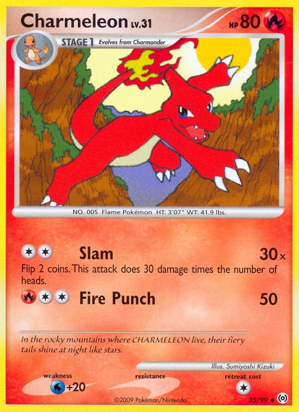 Charmeleon — illustrated card