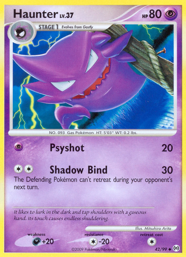 Haunter — illustrated card