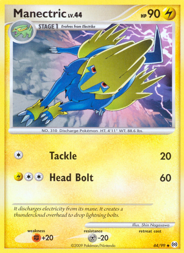 Manectric — illustrated card