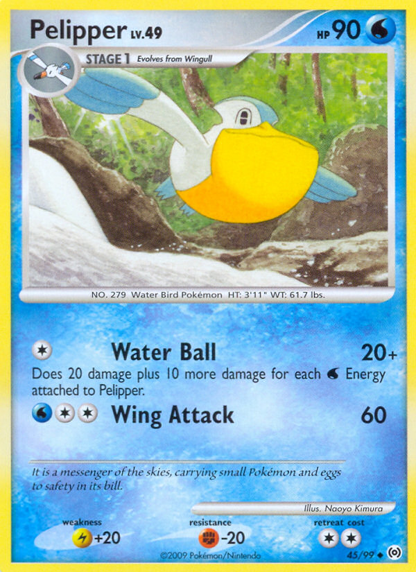 Pelipper — illustrated card