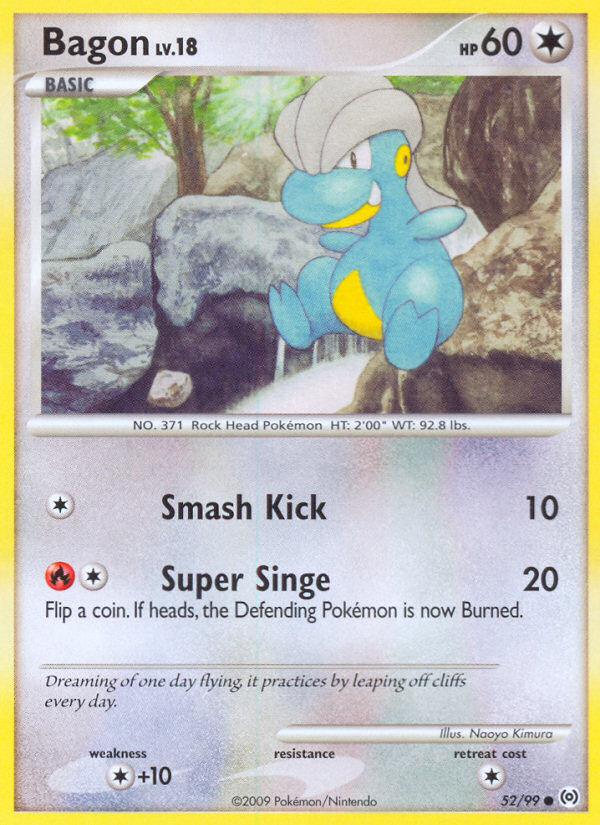 Bagon — illustrated card