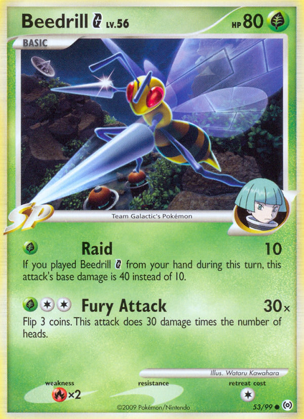 Beedrill G — illustrated card