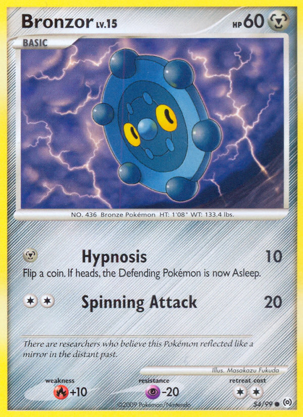 Bronzor — illustrated card