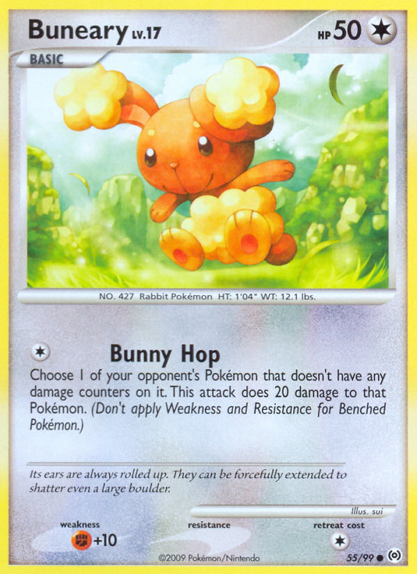 Buneary — illustrated card