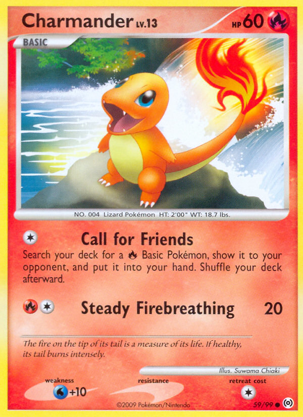 Charmander — illustrated card
