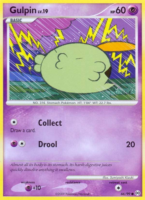 Gulpin — illustrated card