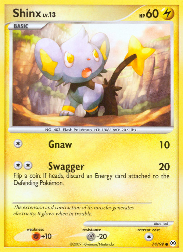 Shinx — illustrated card