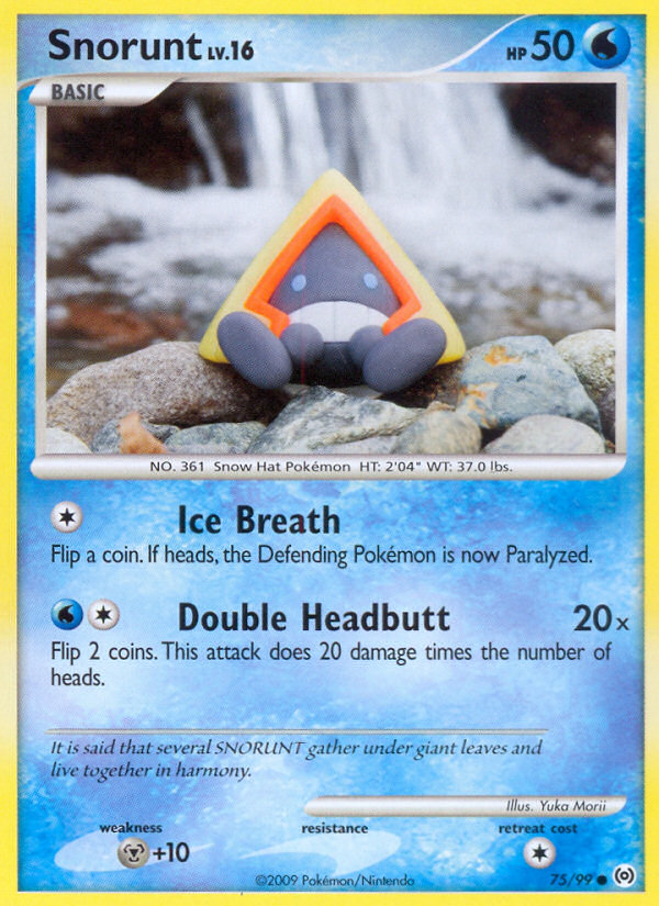 Snorunt — illustrated card
