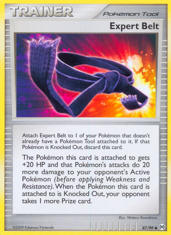 Expert Belt — illustrated card