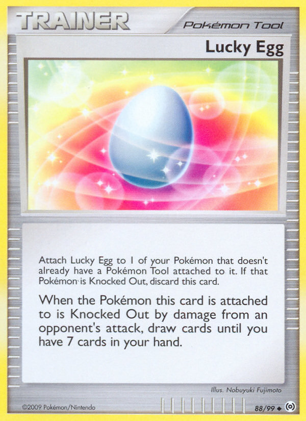 Lucky Egg — illustrated card