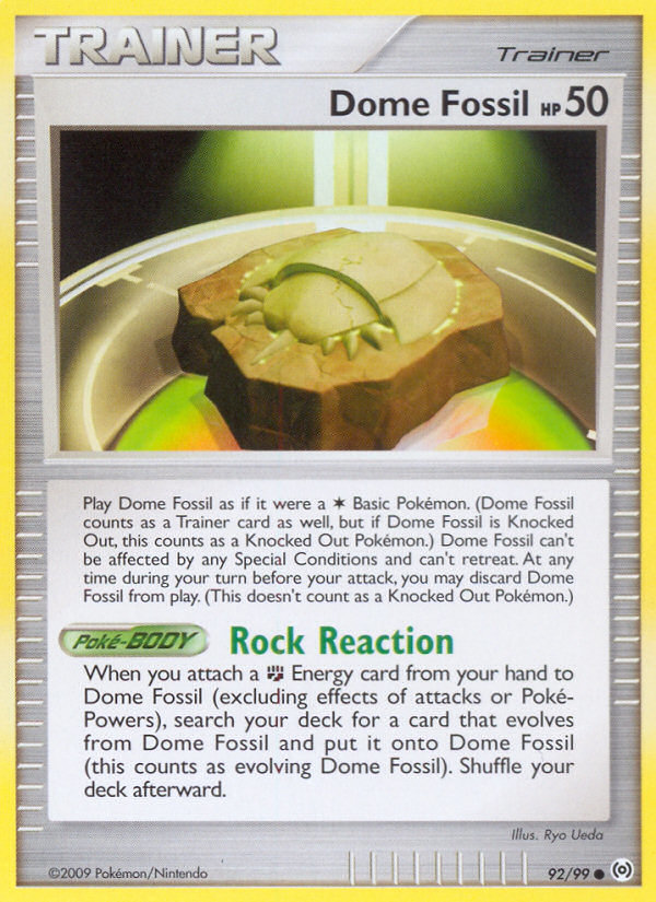 Dome Fossil — illustrated card