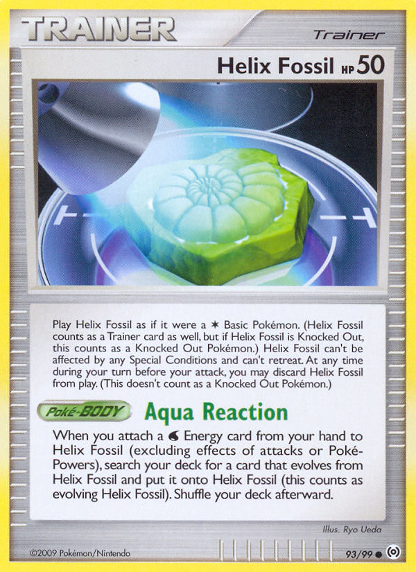 Helix Fossil — illustrated card