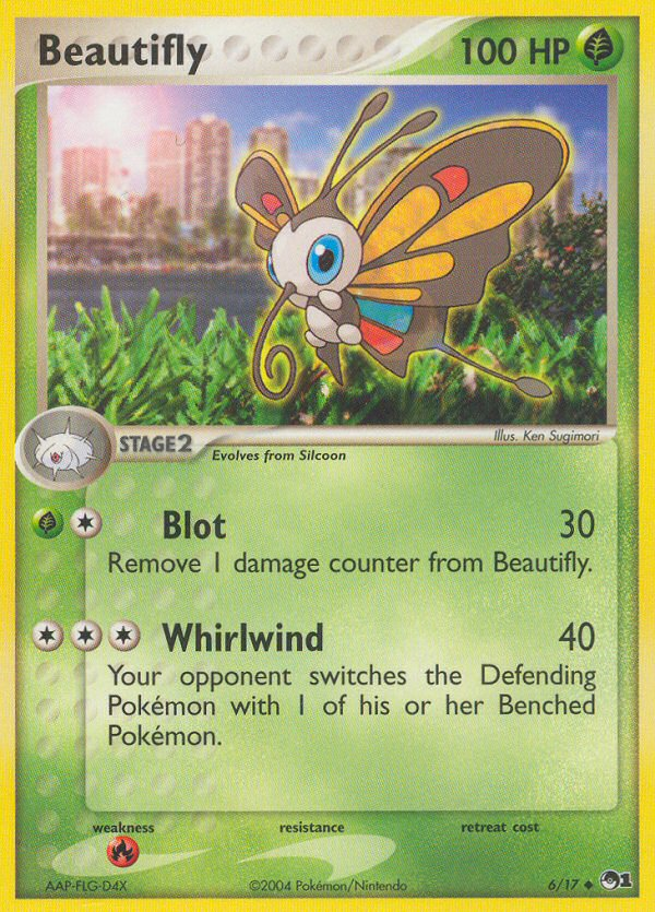 Beautifly — illustrated card