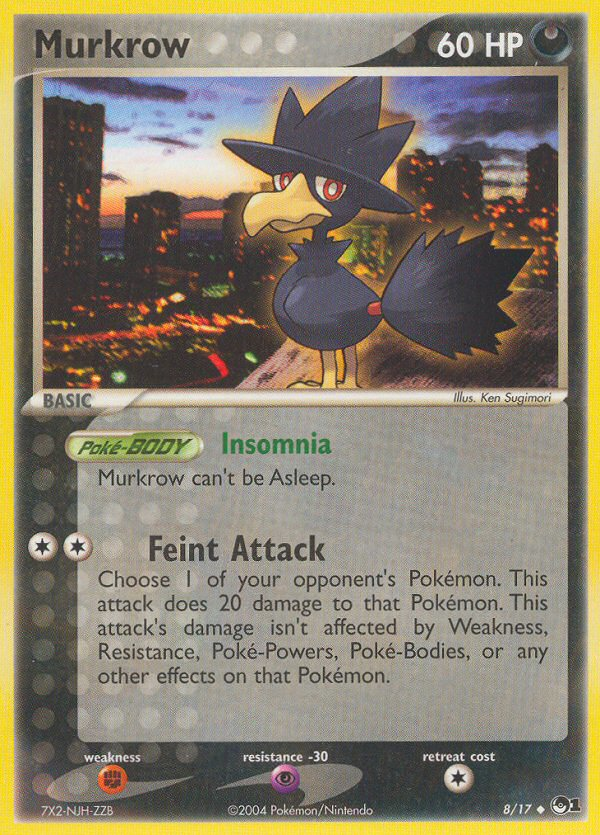 Murkrow — illustrated card