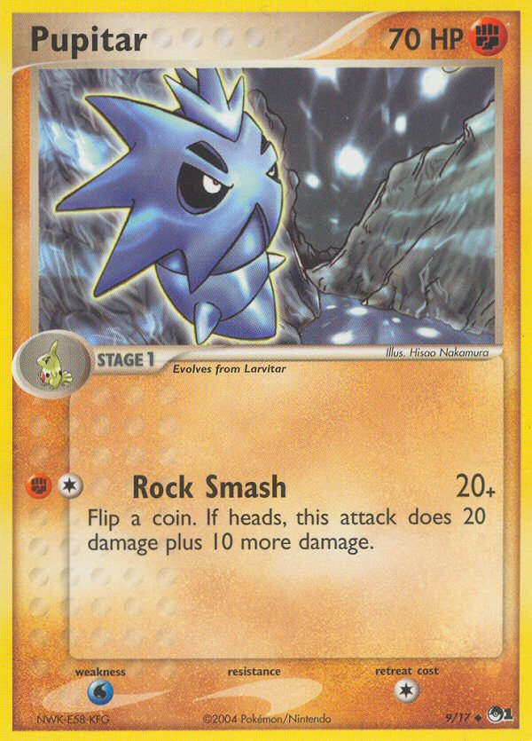 Pupitar — illustrated card