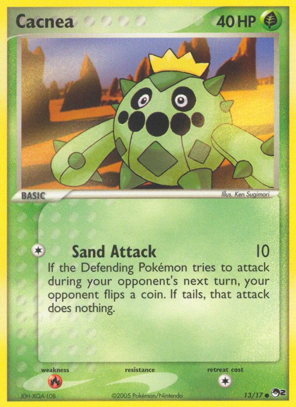 Cacnea — illustrated card