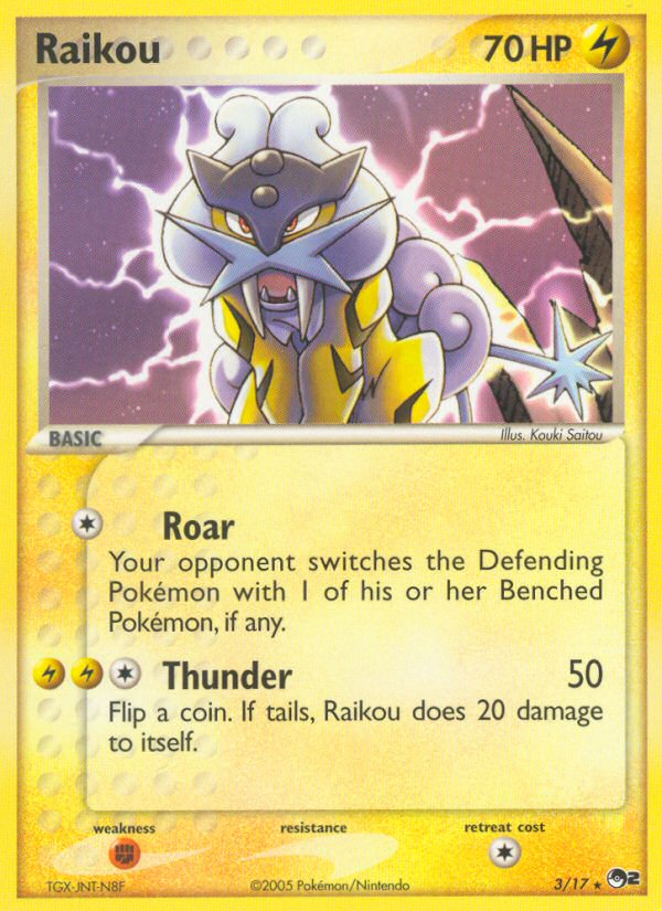 Raikou — illustrated card