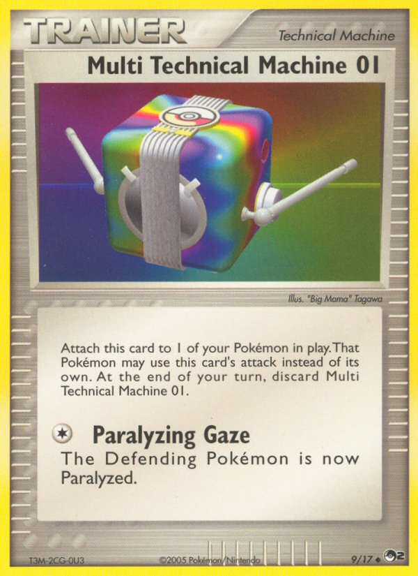 Multi Technical Machine 01 — illustrated card