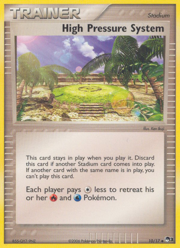High Pressure System — illustrated card