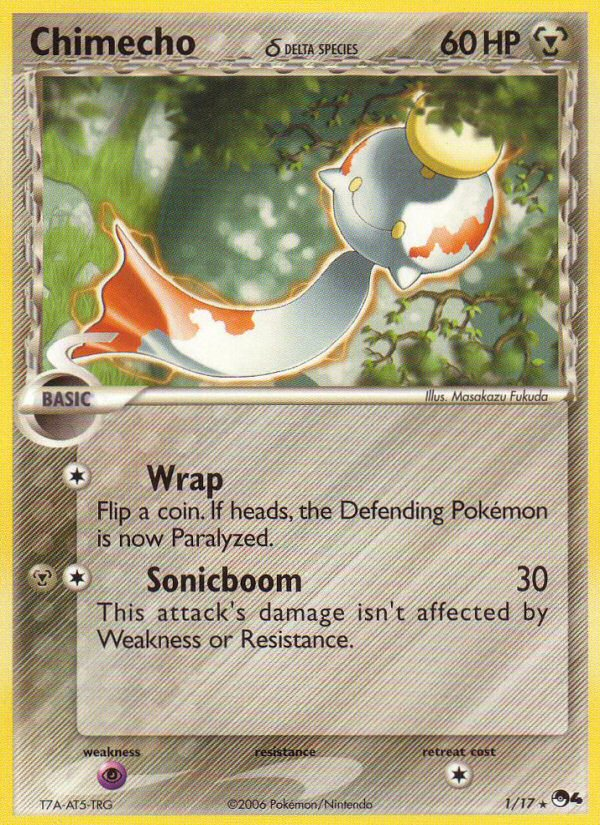 Chimecho δ — illustrated card