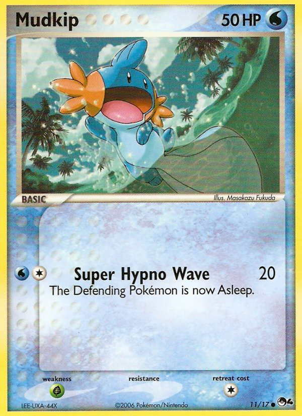 Mudkip — illustrated card