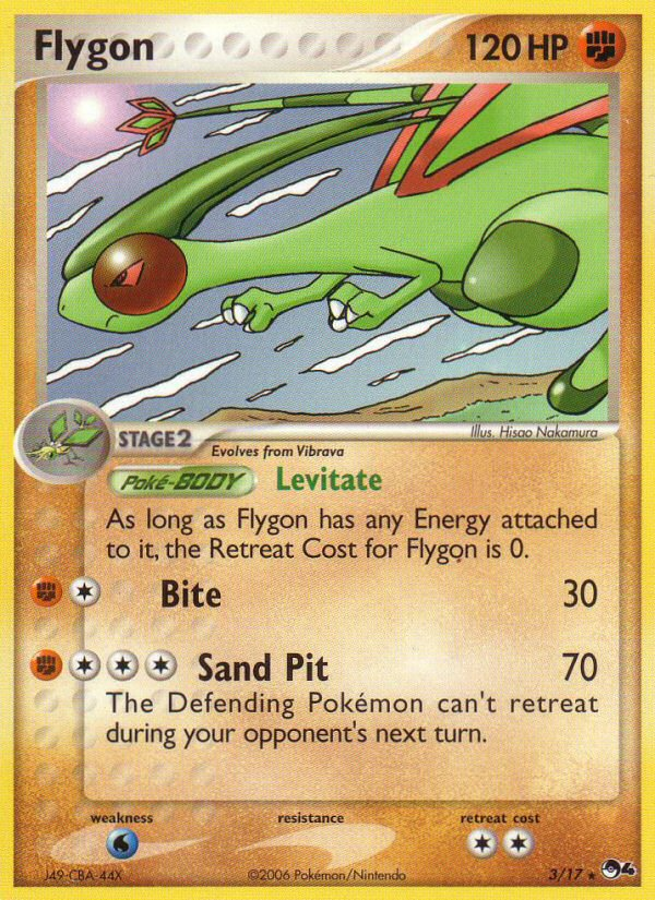 Flygon — illustrated card