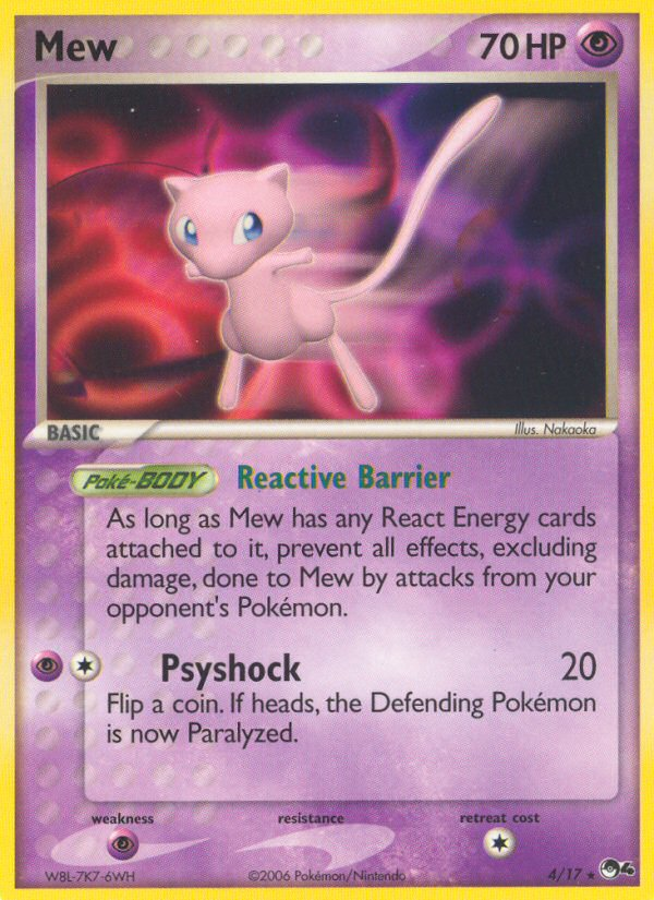 Mew — illustrated card