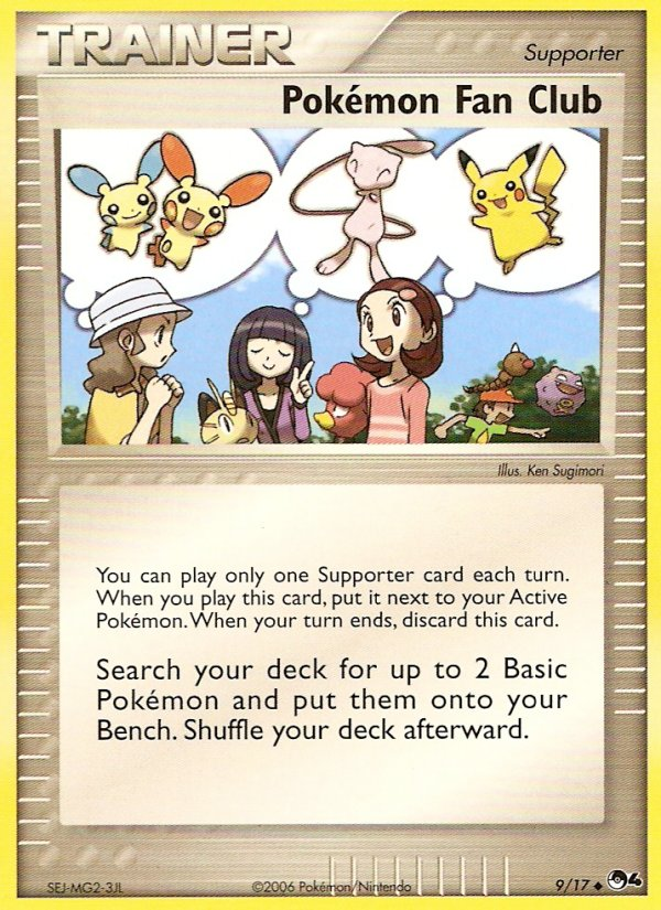 Pokémon Fan Club — illustrated card