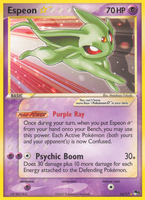 Espeon ★ — illustrated card