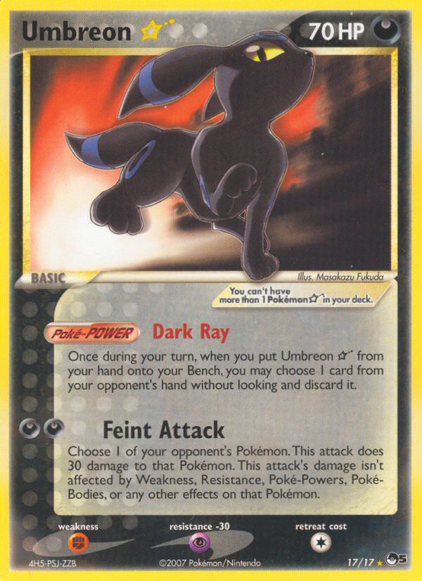 Umbreon ★ — illustrated card