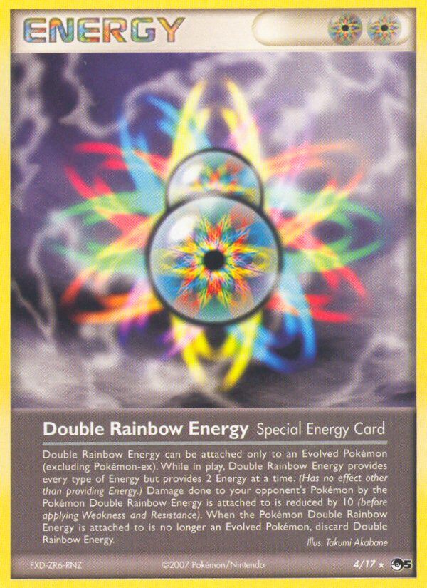Double Rainbow Energy — illustrated card