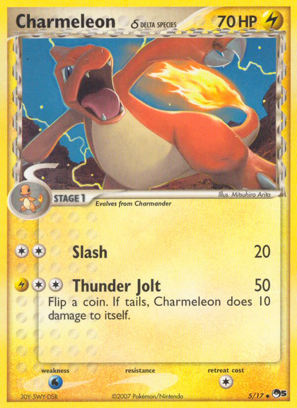 Charmeleon δ — illustrated card