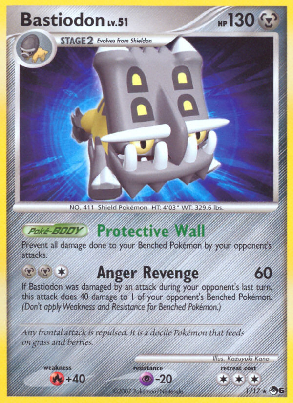 Bastiodon — illustrated card