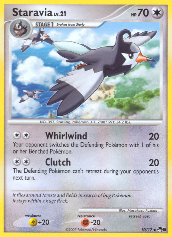 Staravia — illustrated card