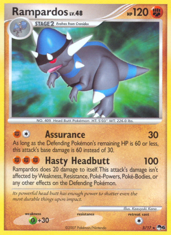 Rampardos — illustrated card