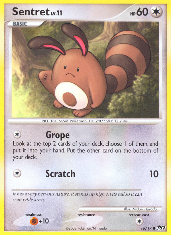 Sentret — illustrated card