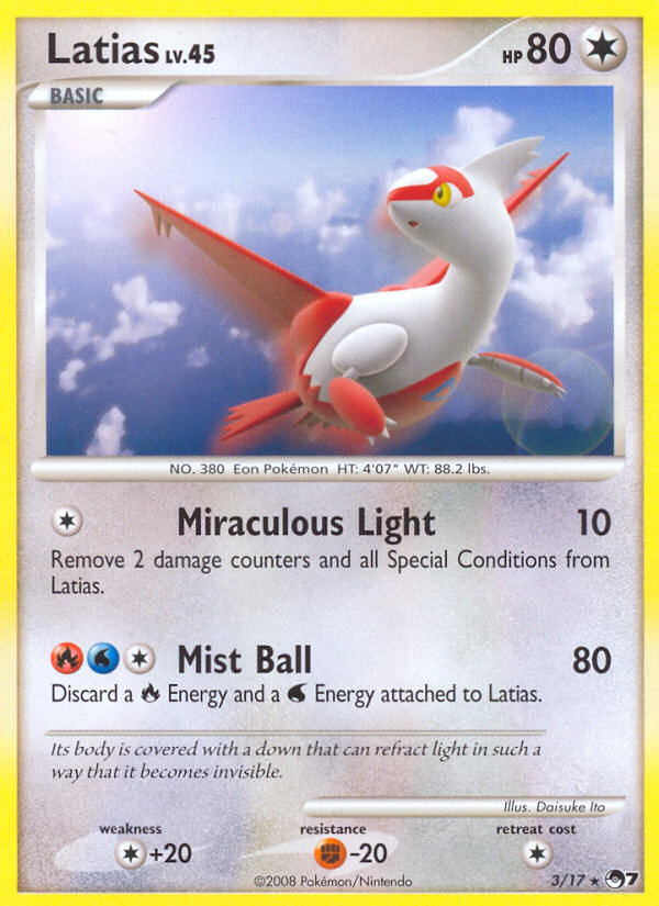 Latias — illustrated card
