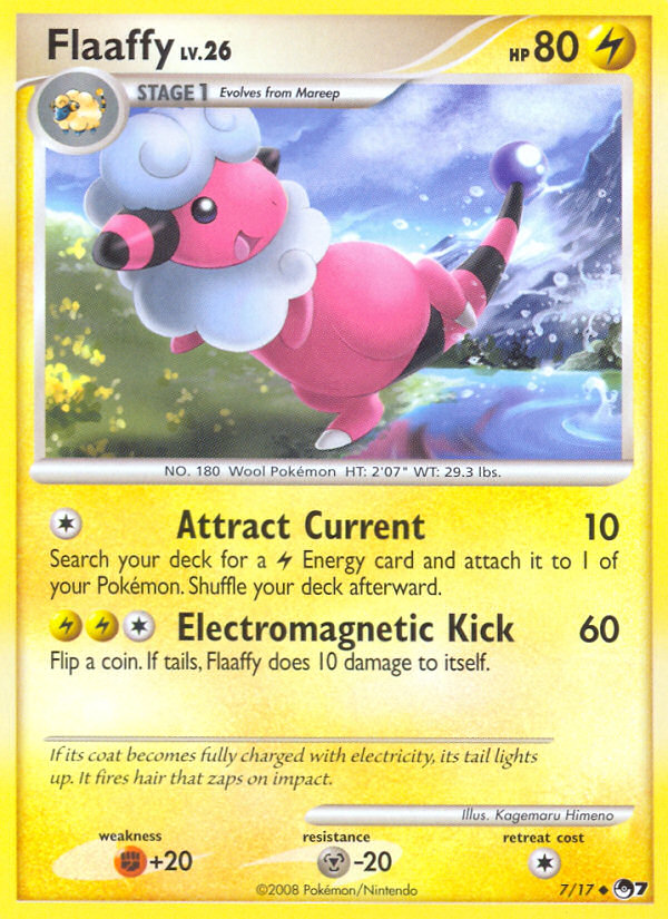 Flaaffy — illustrated card