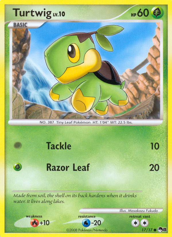 Turtwig — illustrated card