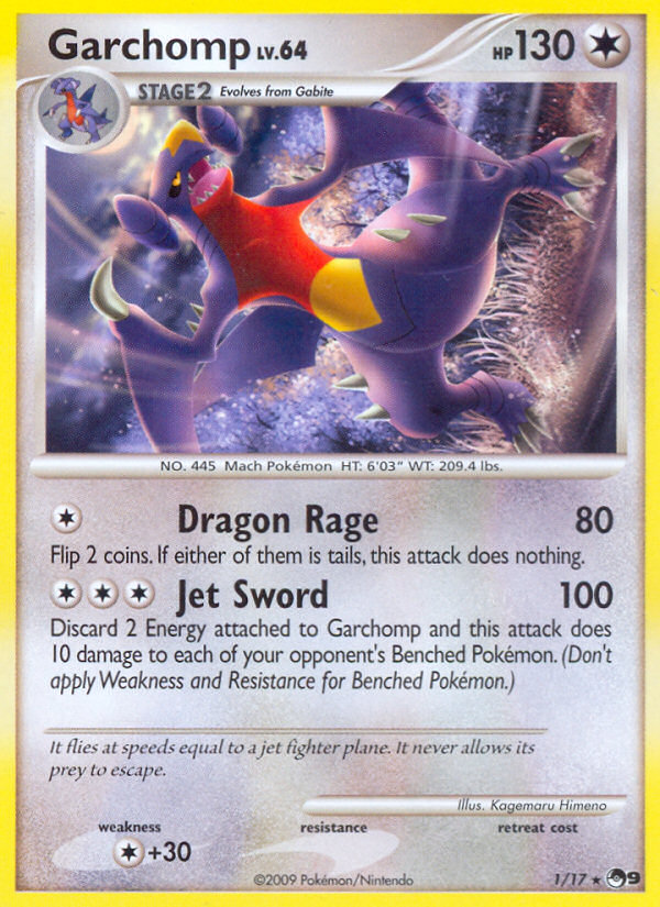 Garchomp — illustrated card