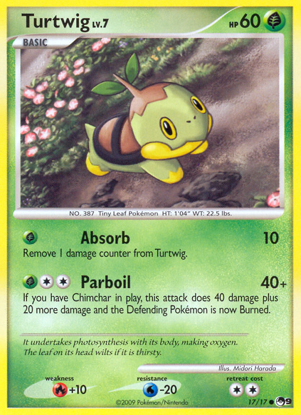 Turtwig — illustrated card
