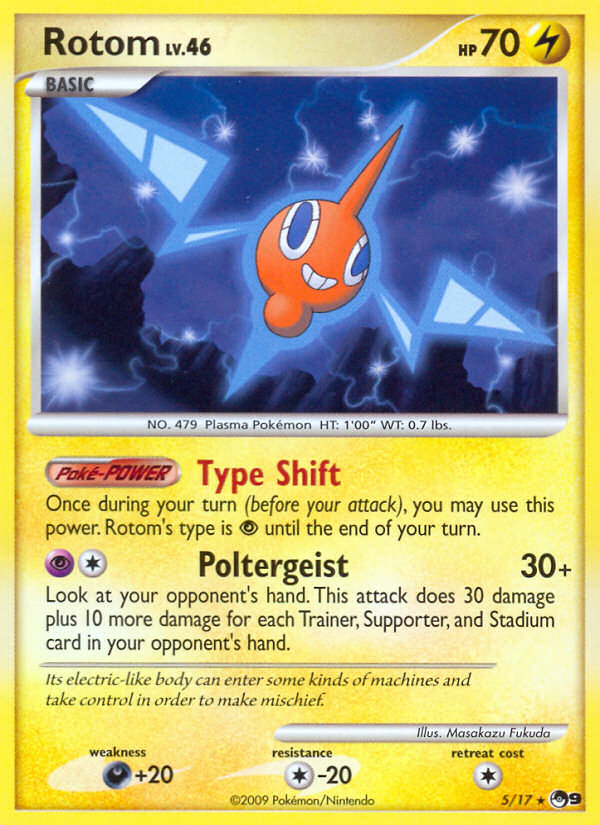 Rotom — illustrated card
