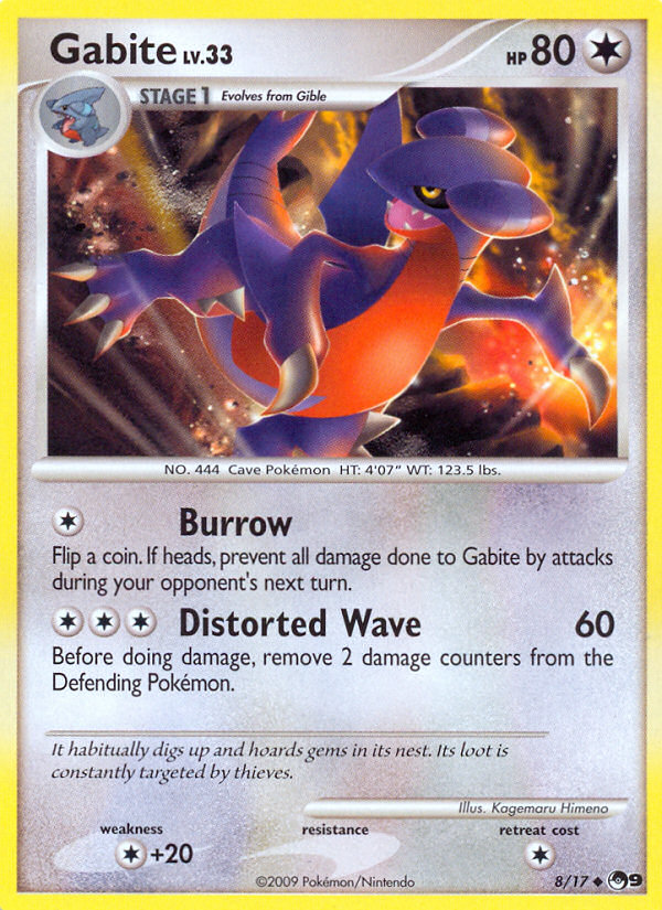 Gabite — illustrated card