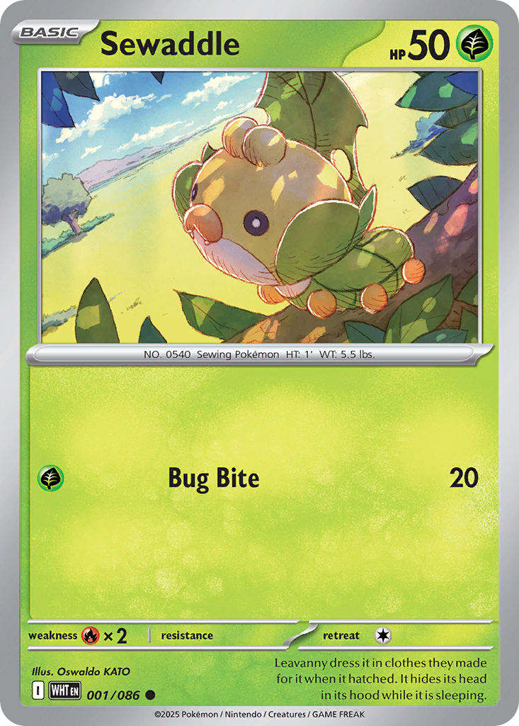 Sewaddle — illustrated card