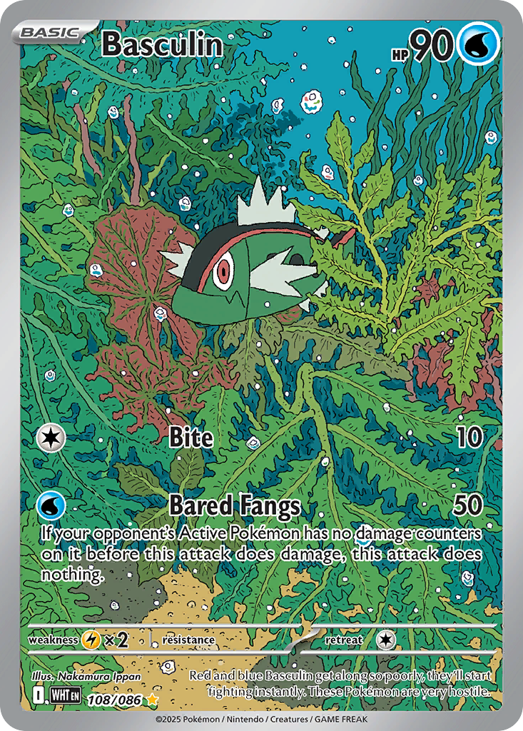 Basculin — illustrated card