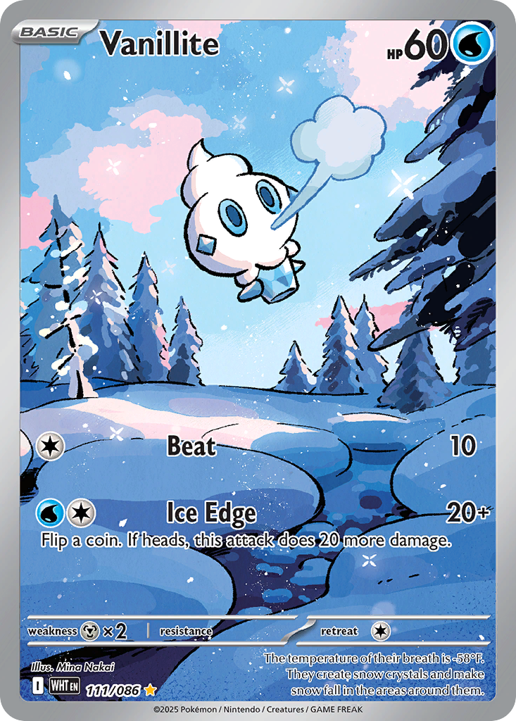 Vanillite — illustrated card