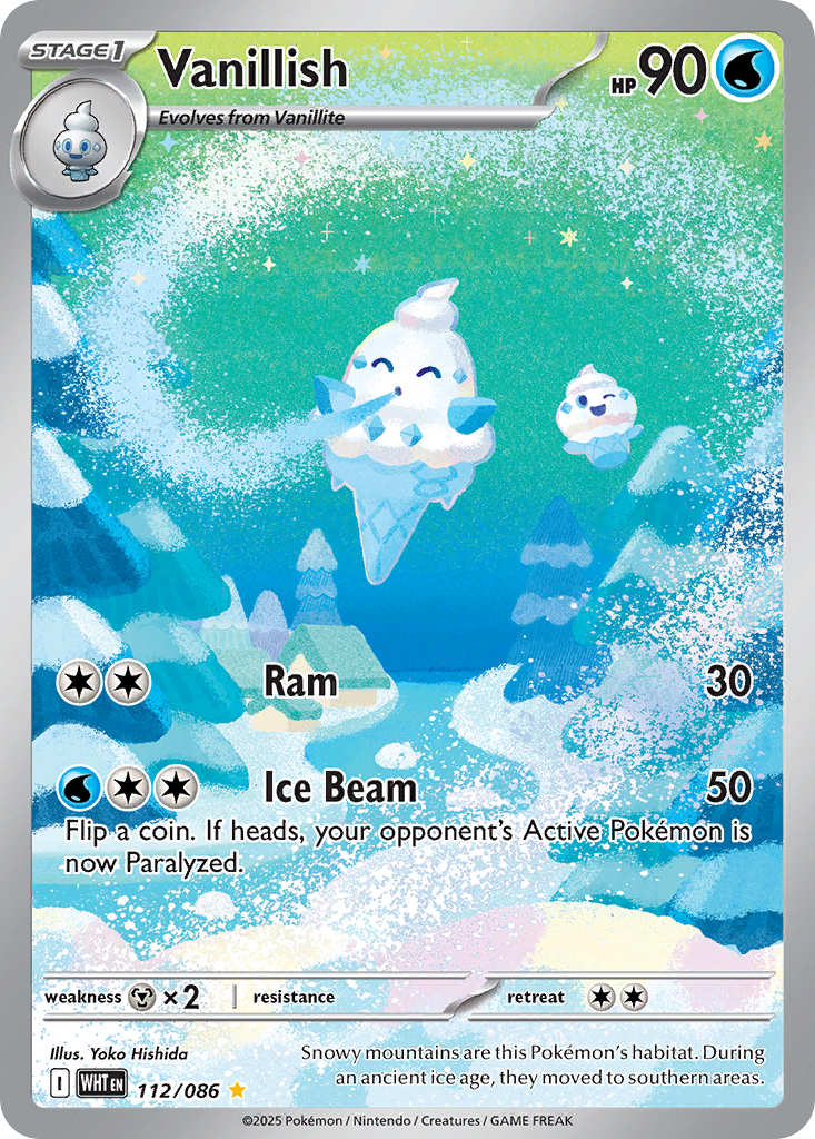 Vanillish — illustrated card