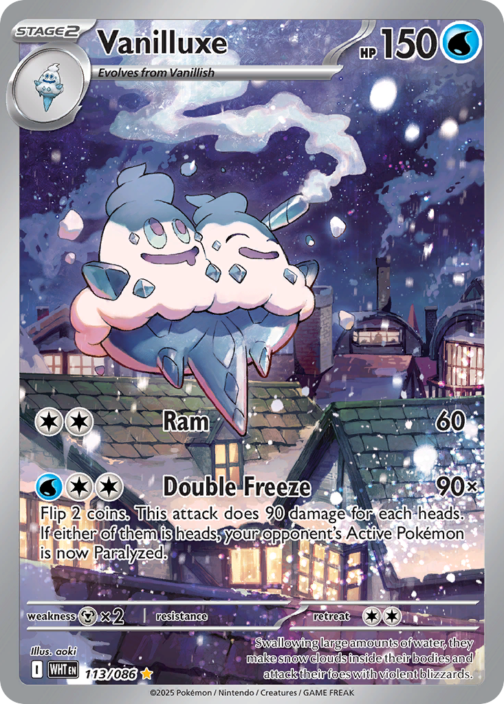 Vanilluxe — illustrated card